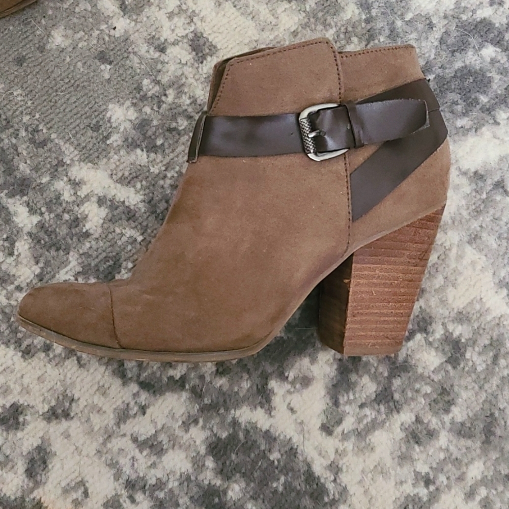 Carlos suede booties